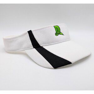 Dayton Dragons Visor Hat Cap Adjustable Strap Back MiLB Baseball Golf White